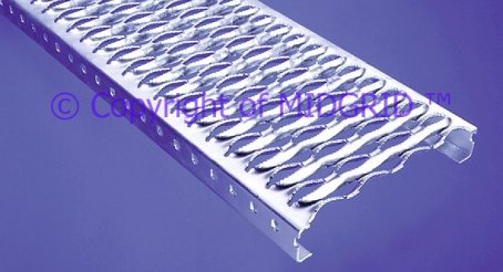 Perforated Metal / Serrated Type Steel Planking Walkway Grating Formed ...